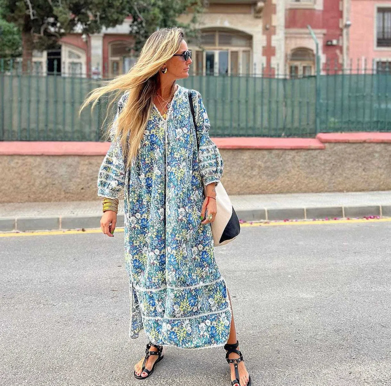 Mujer MICUIR Esclavas-Esclavas Negro