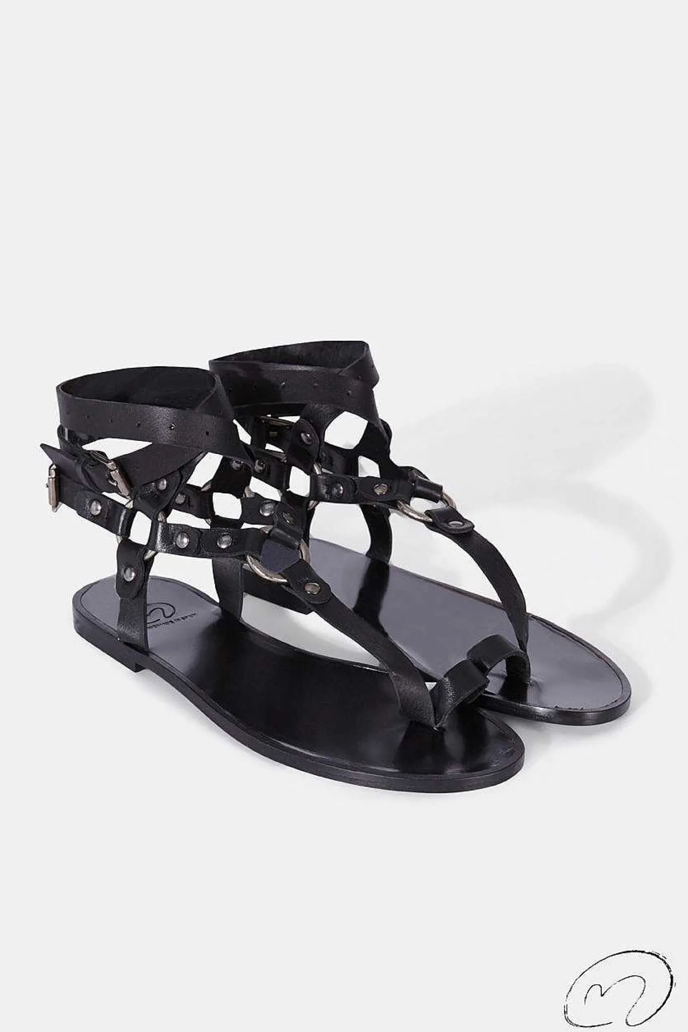 Mujer MICUIR Esclavas-Esclavas Negro