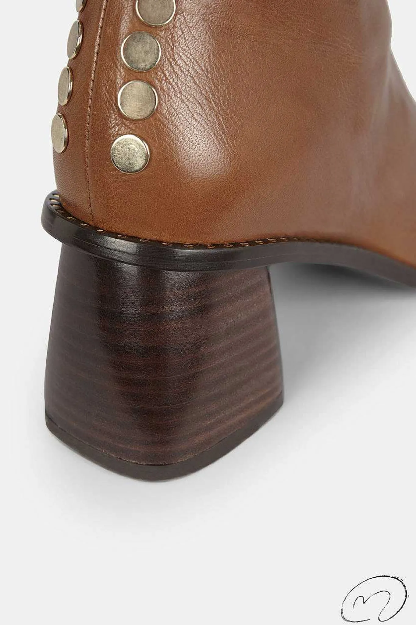 Mujer MICUIR Botines De Tacón-Filipa Boots Cuero 6Cm