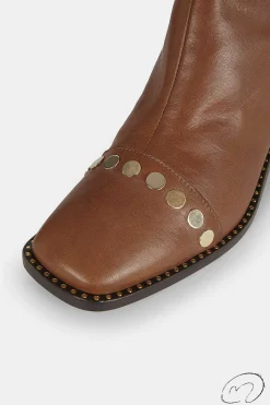 Mujer MICUIR Botines De Tacón-Filipa Boots Cuero 6Cm