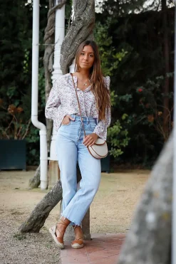 Mujer MICUIR Sandalias Esparto-Fornells Cuero 2Cm