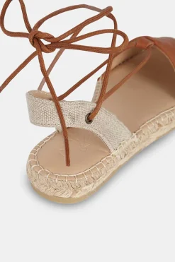 Mujer MICUIR Sandalias Esparto-Fornells Cuero 2Cm