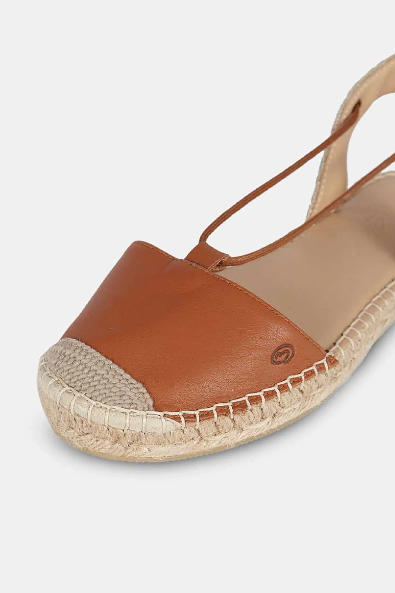 Mujer MICUIR Sandalias Esparto-Fornells Cuero 2Cm