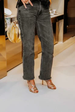 Mujer MICUIR Sandalias Tacón-Gadea Grabado Oro 9Cm