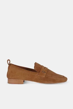 Mujer MICUIR Mocasines Y Oxford-Garibaldi Ante Camel 2Cm
