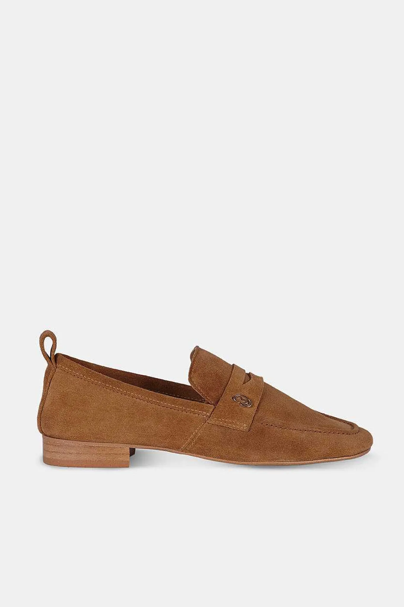 Mujer MICUIR Mocasines Y Oxford-Garibaldi Ante Camel 2Cm