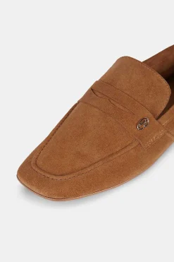 Mujer MICUIR Mocasines Y Oxford-Garibaldi Ante Camel 2Cm