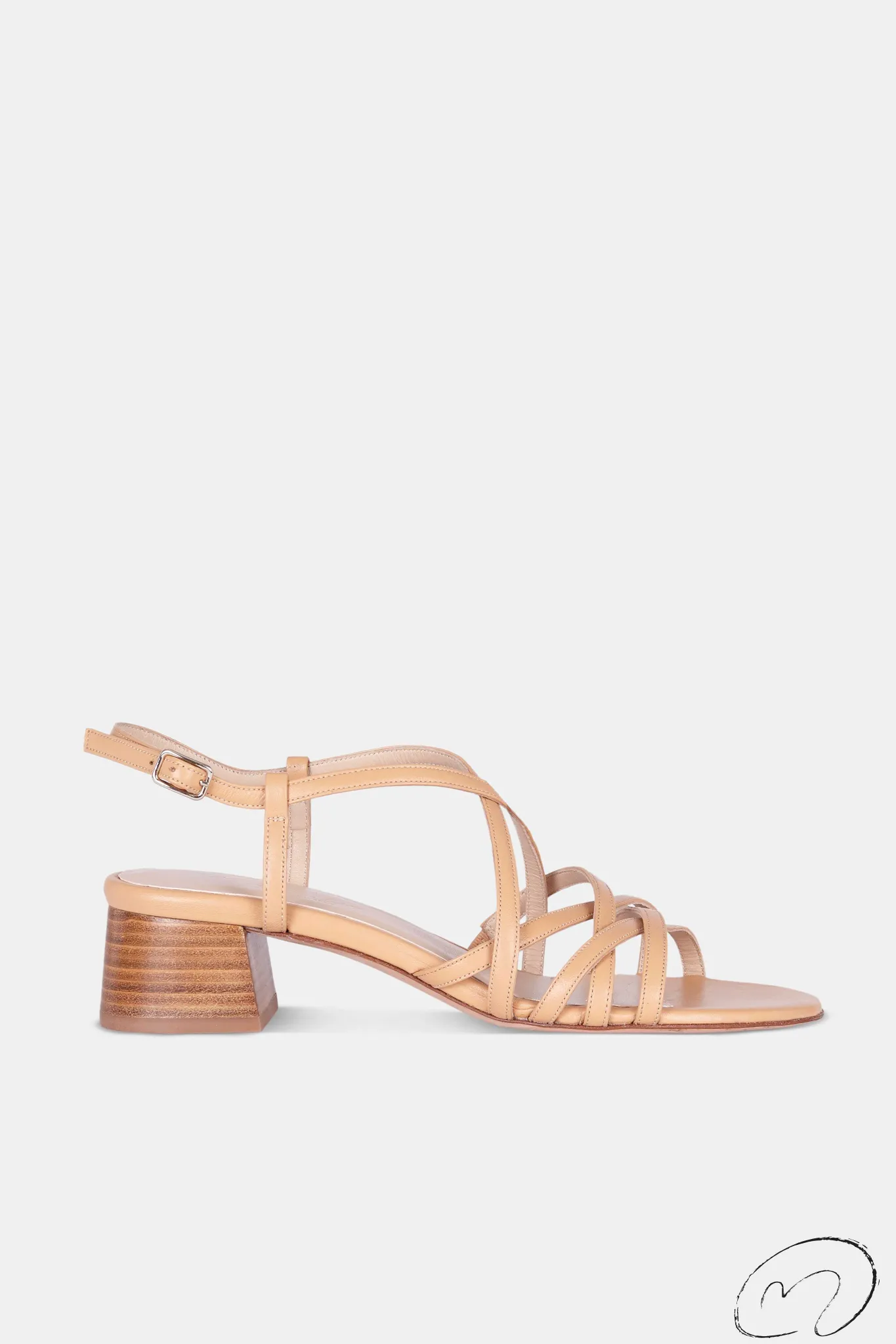 Mujer MICUIR Sandalias Tacón Midi-Ines Maquillaje 4Cm