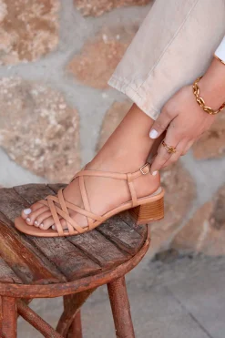 Mujer MICUIR Sandalias Tacón Midi-Ines Maquillaje 4Cm