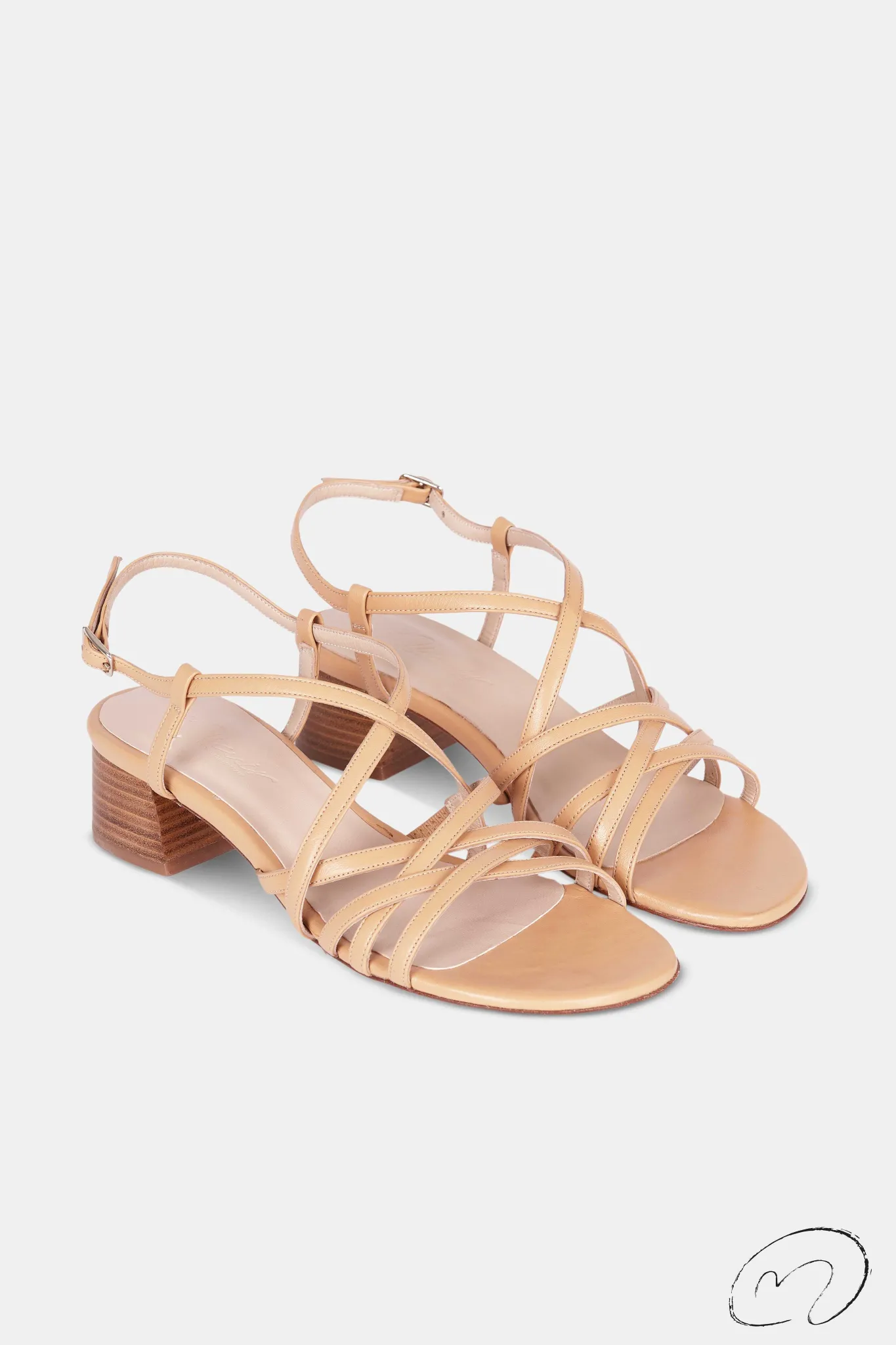 Mujer MICUIR Sandalias Tacón Midi-Ines Maquillaje 4Cm