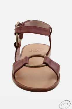 Mujer MICUIR Sandalias Planas-Itaca Cuero