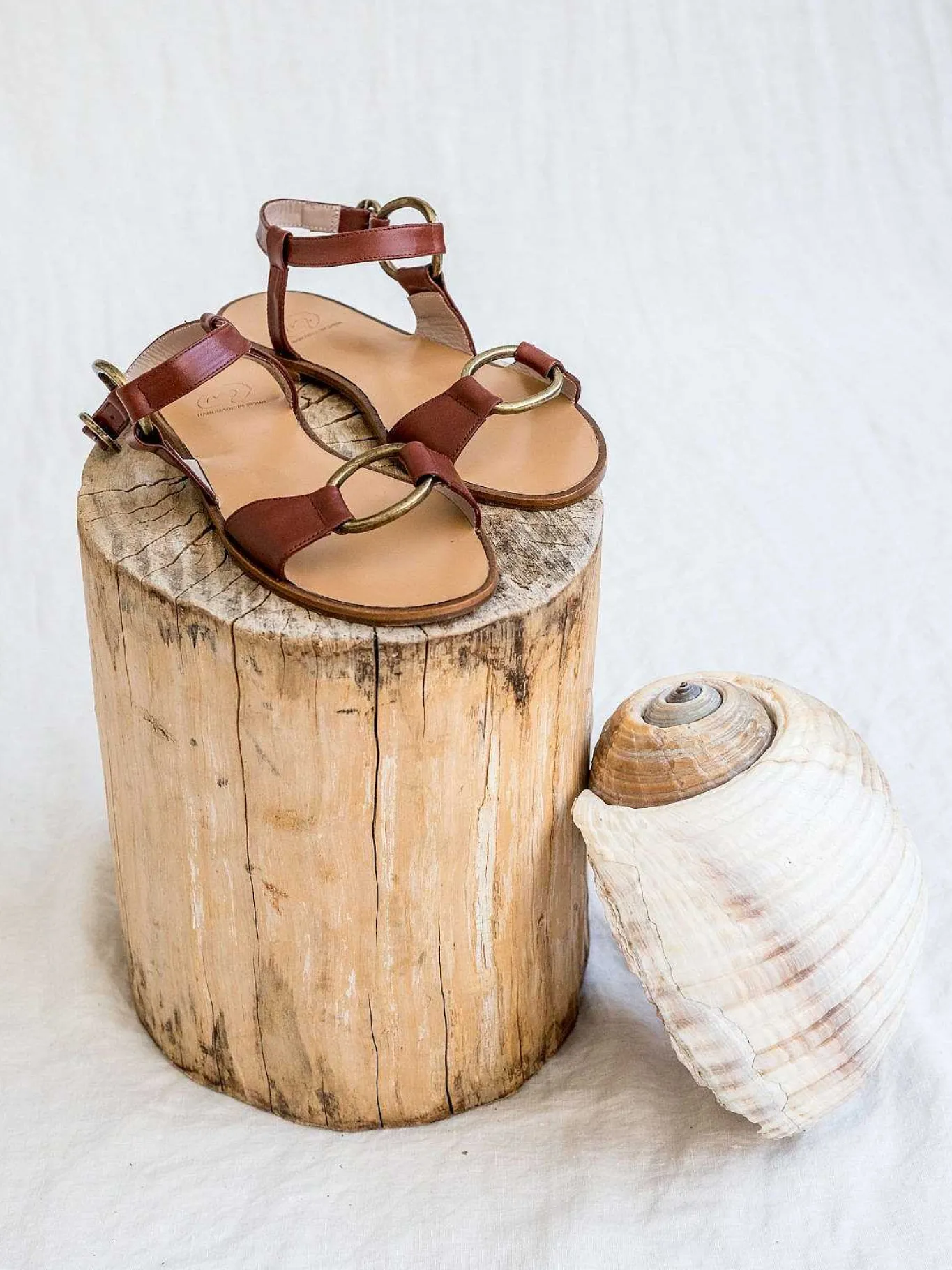 Mujer MICUIR Sandalias Planas-Itaca Cuero