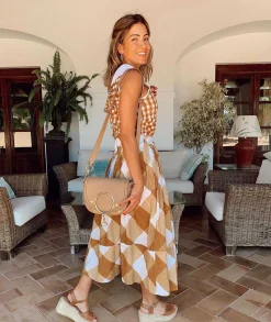 Mujer MICUIR Sandalias Plataforma-Malia Cuero 7Cm