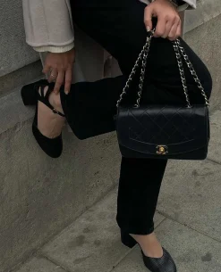 Mujer MICUIR Mary Jane-Maria Salon Negro Tacón