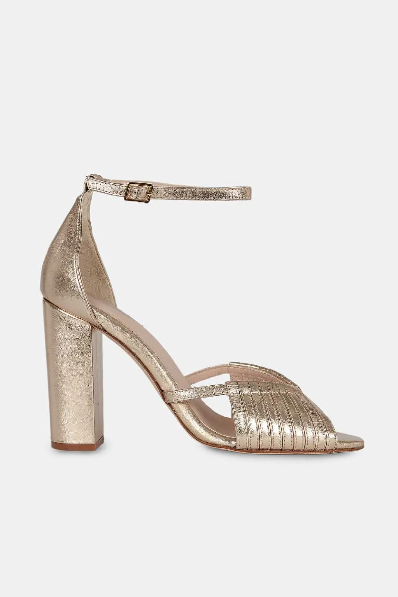 Mujer MICUIR Sandalias Tacón-Martina Oro 10Cm