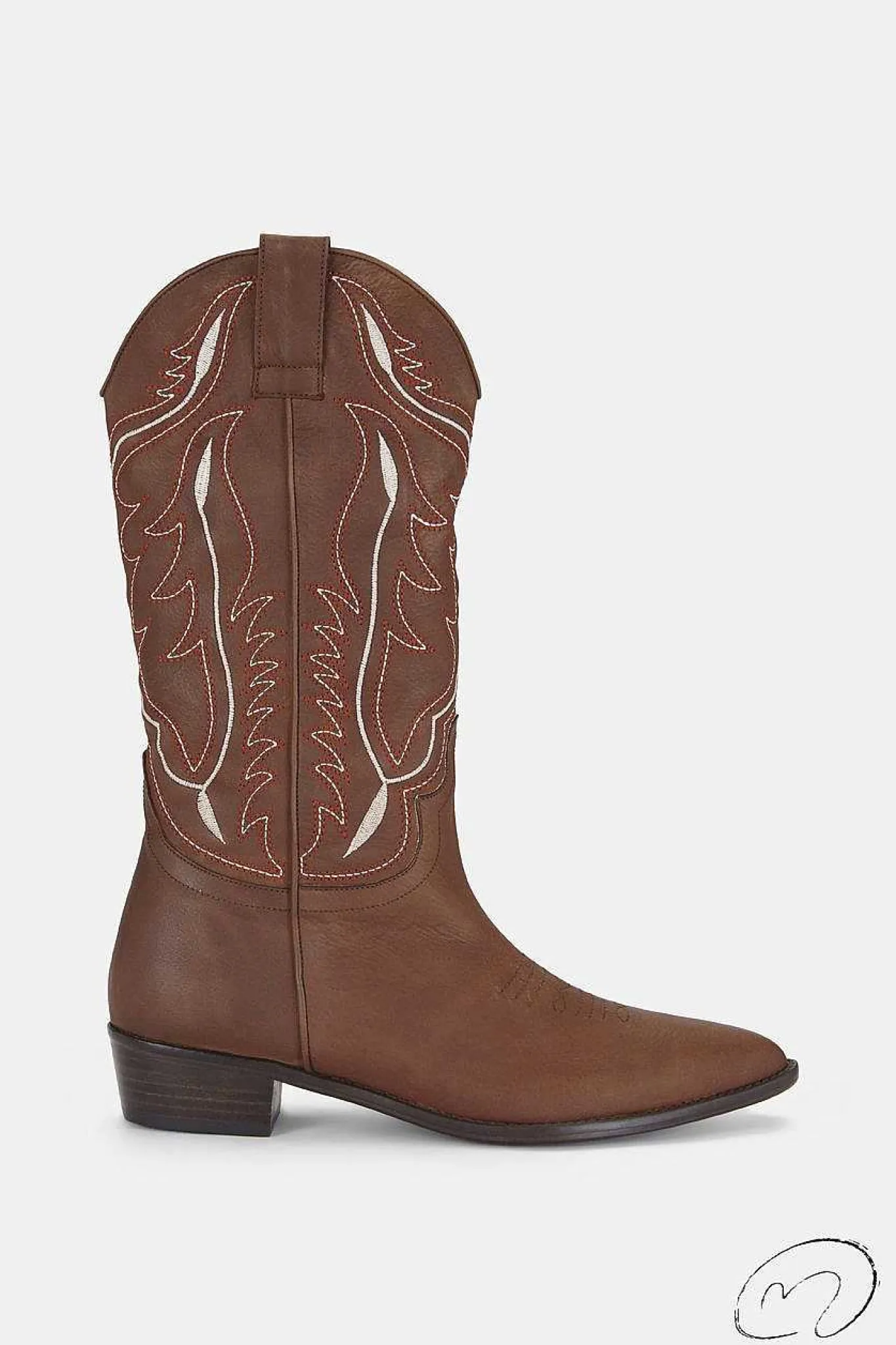 Mujer MICUIR Mestizo Boots-Mestizo Boots Avellana 3,5Cm