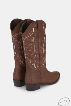 Mujer MICUIR Mestizo Boots-Mestizo Boots Avellana 3,5Cm