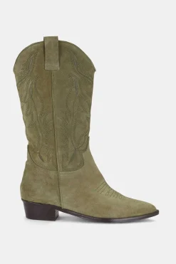 Mujer MICUIR Mestizo Boots-Mestizo Boots Kaki 3,5Cm