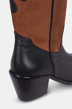 Mujer MICUIR Mestizo Boots-Mestizo Boots Tacón Combinada 7Cm