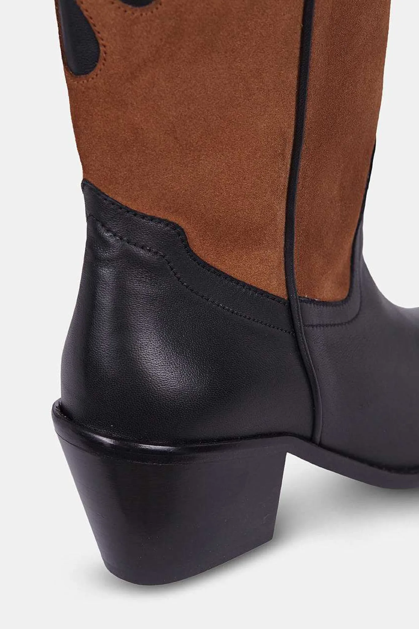 Mujer MICUIR Mestizo Boots-Mestizo Boots Tacón Combinada 7Cm