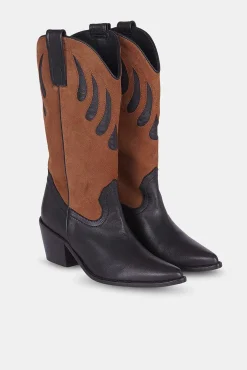 Mujer MICUIR Mestizo Boots-Mestizo Boots Tacón Combinada 7Cm