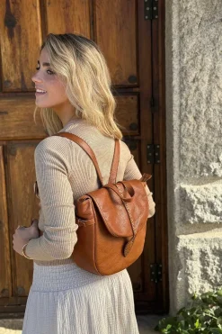 Mujer MICUIR Bolsos Icónicos-Mochila Cuero