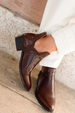 Mujer MICUIR Nay Boots-Nay Boots Marron Special Edition 4Cm