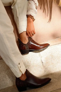 Mujer MICUIR Nay Boots-Nay Boots Marron Special Edition 4Cm