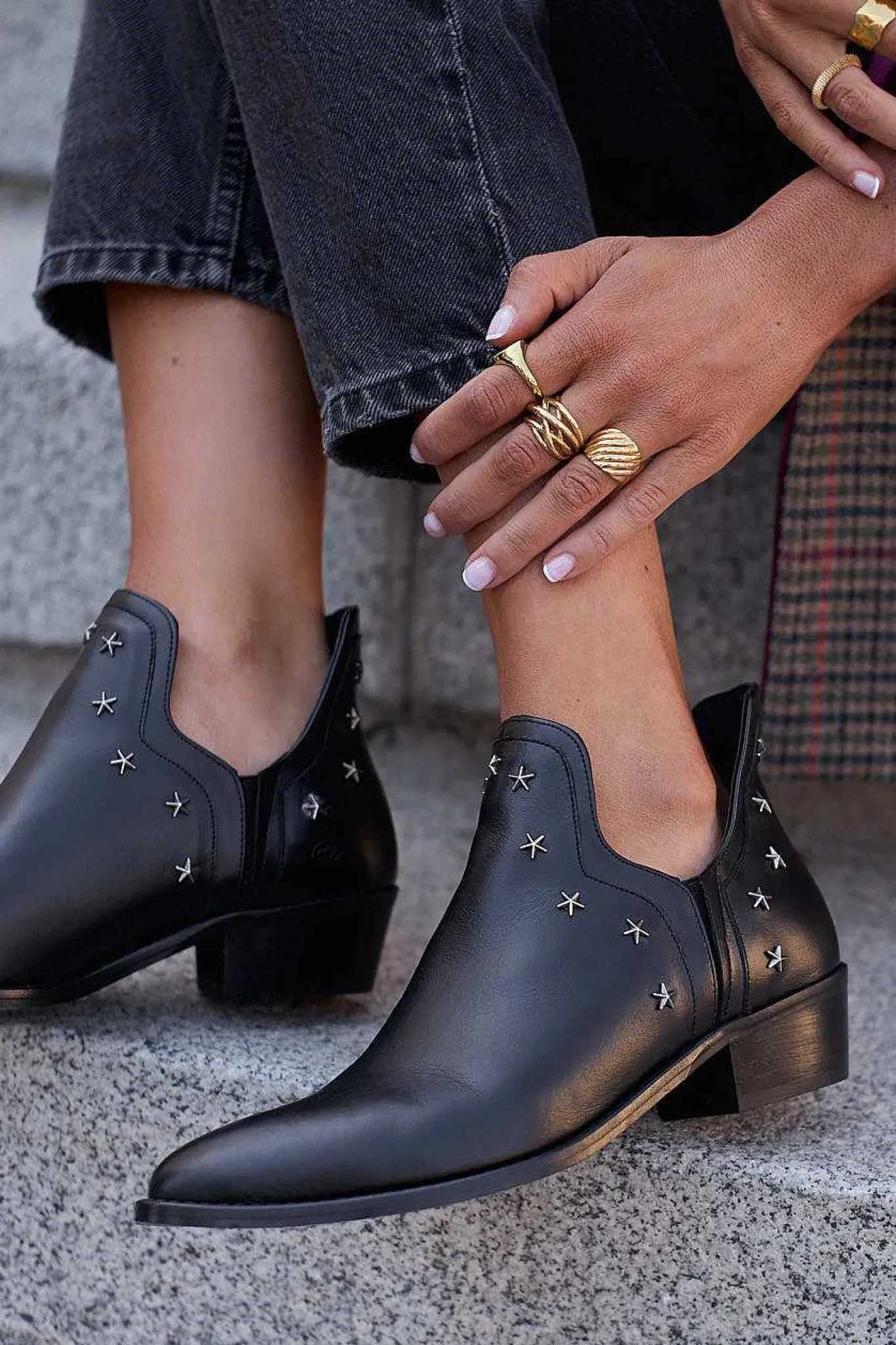 Mujer MICUIR Nay Boots-Nay Boots Negras 4Cm