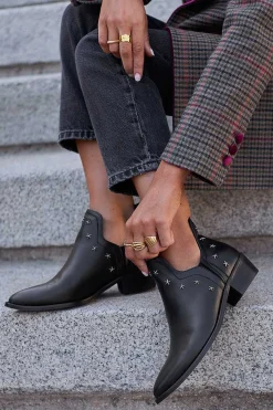Mujer MICUIR Nay Boots-Nay Boots Negras 4Cm
