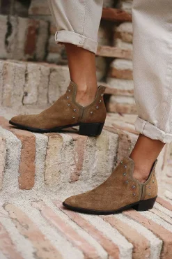 Mujer MICUIR Nay Boots-Nay Boots Tostado 4Cm