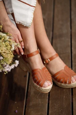 Mujer MICUIR Sandalias Plataforma-Noa Cuero 7Cm