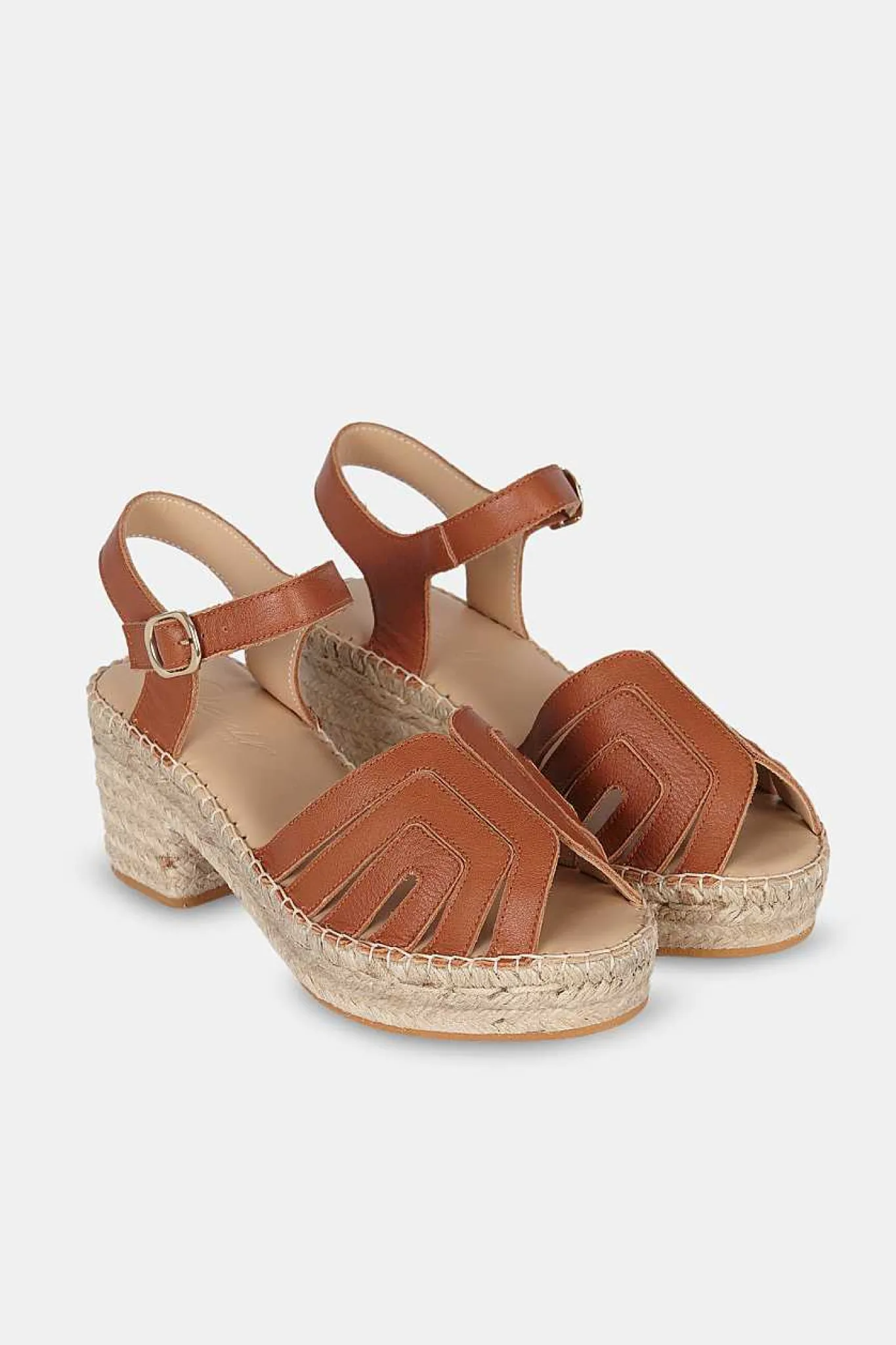 Mujer MICUIR Sandalias Plataforma-Noa Cuero 7Cm