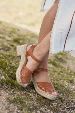 Mujer MICUIR Sandalias Plataforma-Noa Cuero 7Cm