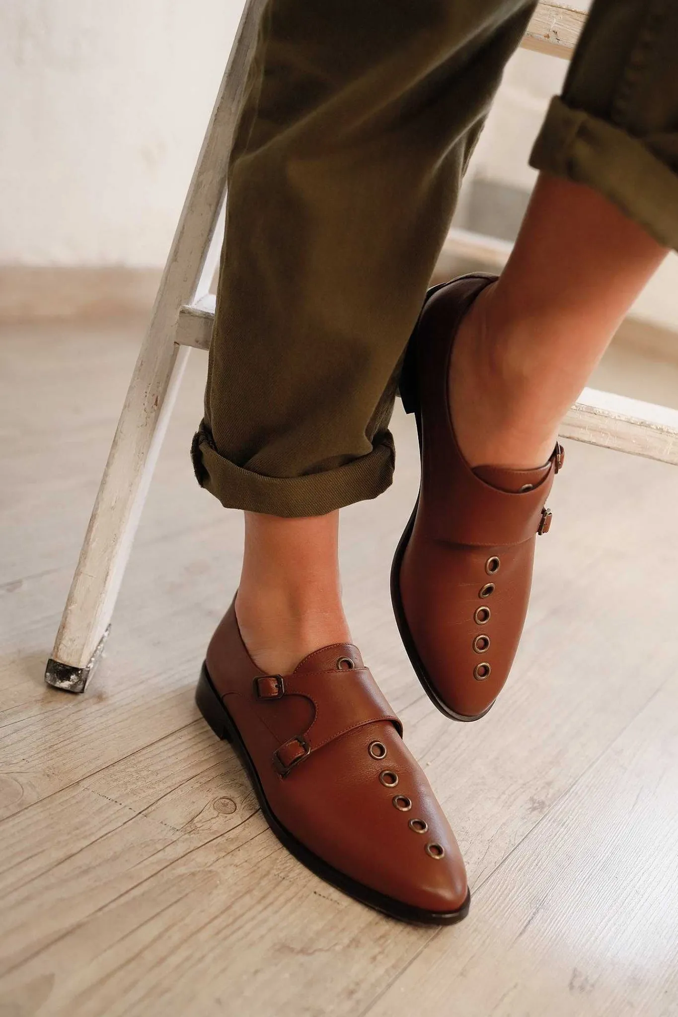 Mujer MICUIR Mocasines Y Oxford-Oxford Shoes Cuero 2,5Cm