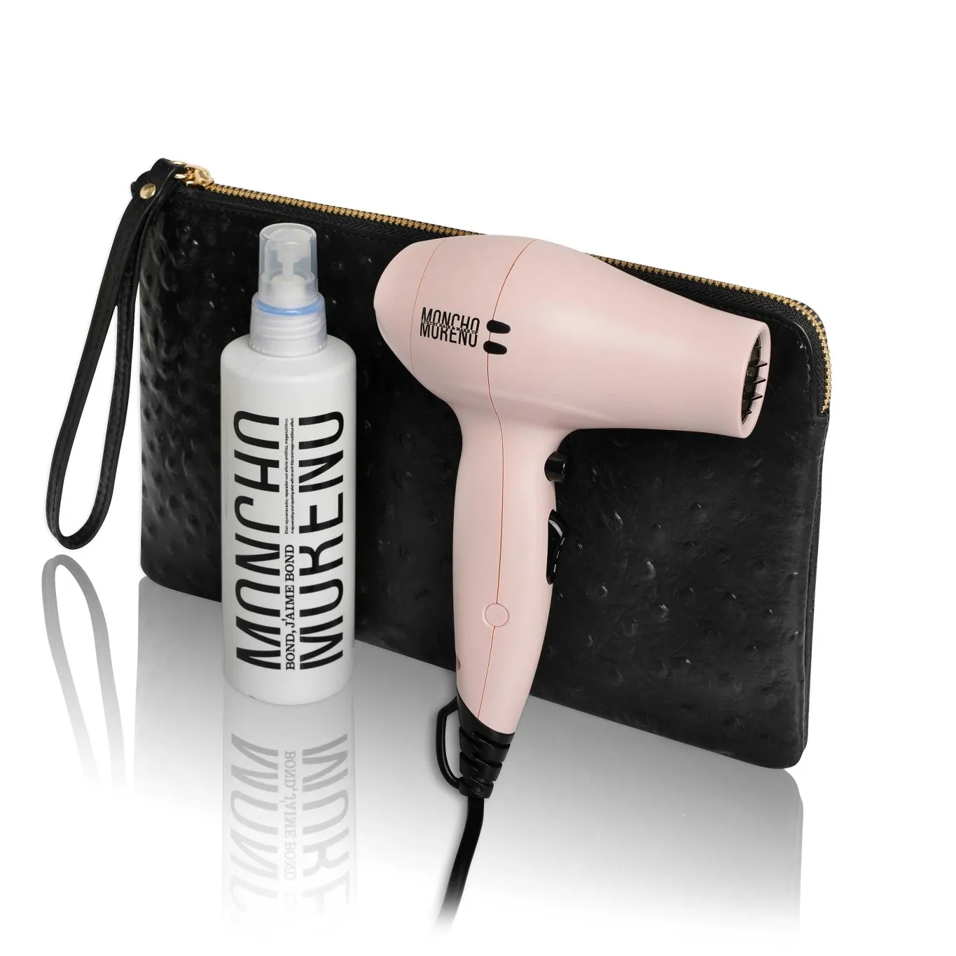 Mujer MICUIR Para El Pelo-Pack Clucth + Kit De Pelo Moncho Moreno