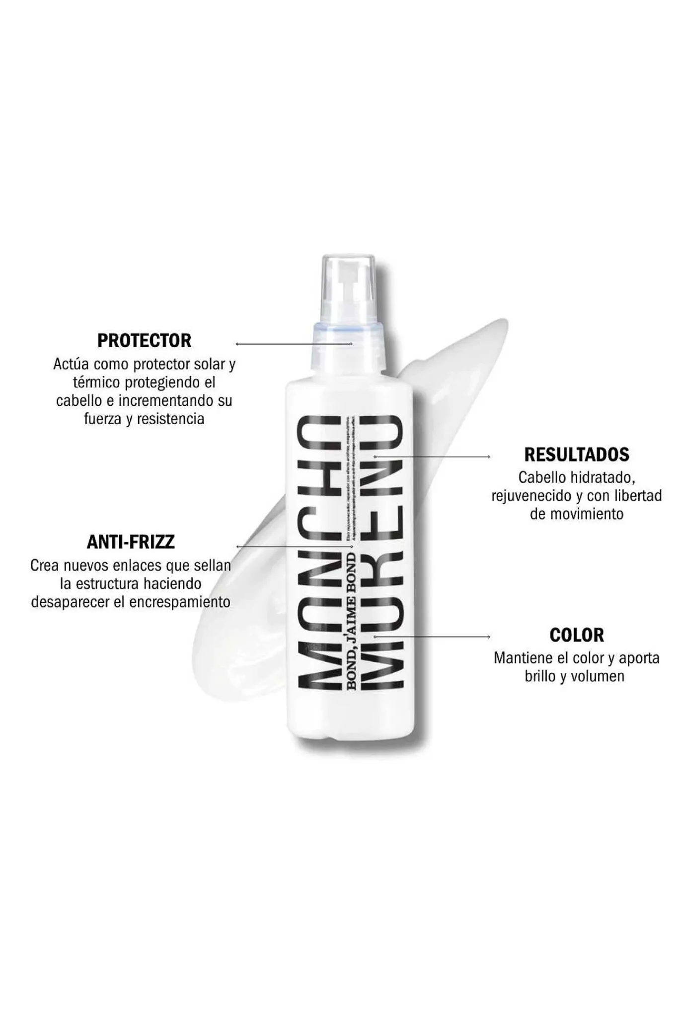 Mujer MICUIR Para El Pelo-Pack Clucth + Kit De Pelo Moncho Moreno