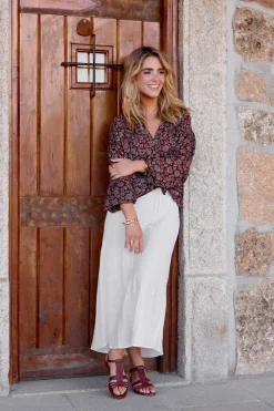 Mujer MICUIR Sandalias Planas-Pipa Marron 2Cm