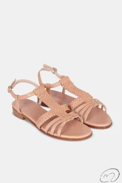 Mujer MICUIR Sandalias Planas-Pipa Nude 2Cm