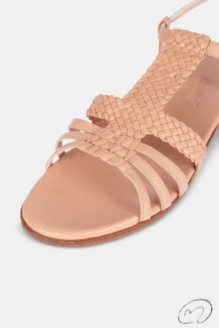 Mujer MICUIR Sandalias Planas-Pipa Nude 2Cm