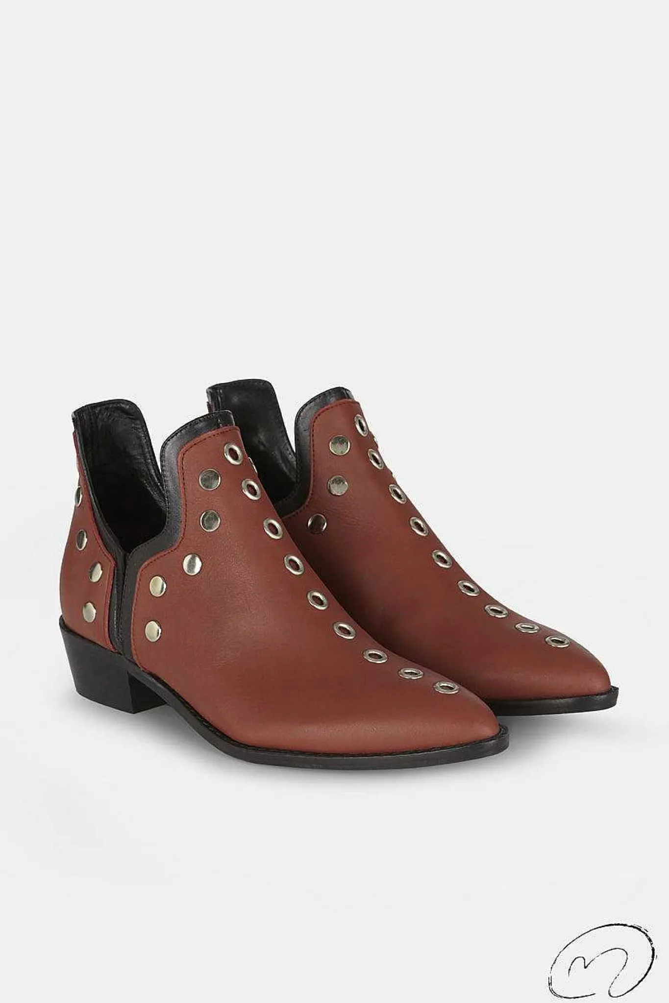 Mujer MICUIR Punky Boots-Punky Boots Avellana 4Cm