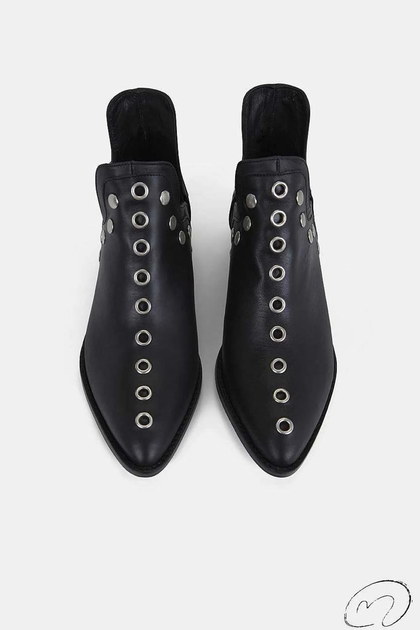 Mujer MICUIR Punky Boots-Punky Boots Negras 4Cm