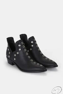 Mujer MICUIR Punky Boots-Punky Boots Negras 4Cm