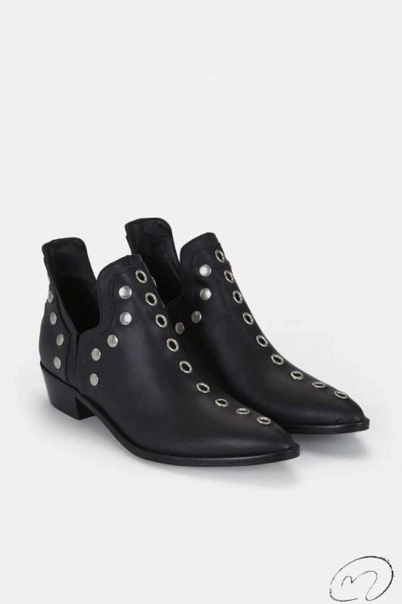Mujer MICUIR Punky Boots-Punky Boots Negras 4Cm