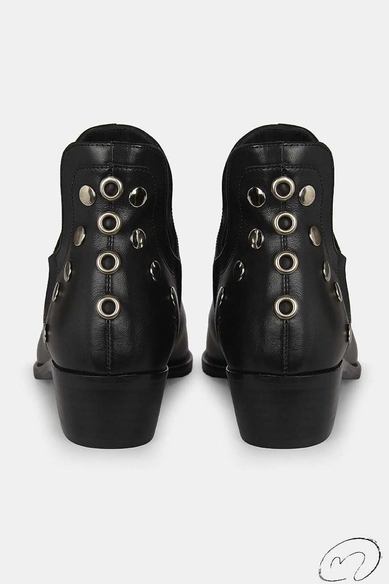 Mujer MICUIR Punky Boots-Punky Boots Negras 4Cm