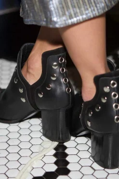 Mujer MICUIR Punky Boots-Punky Boots Negras Con Tacón 7Cm