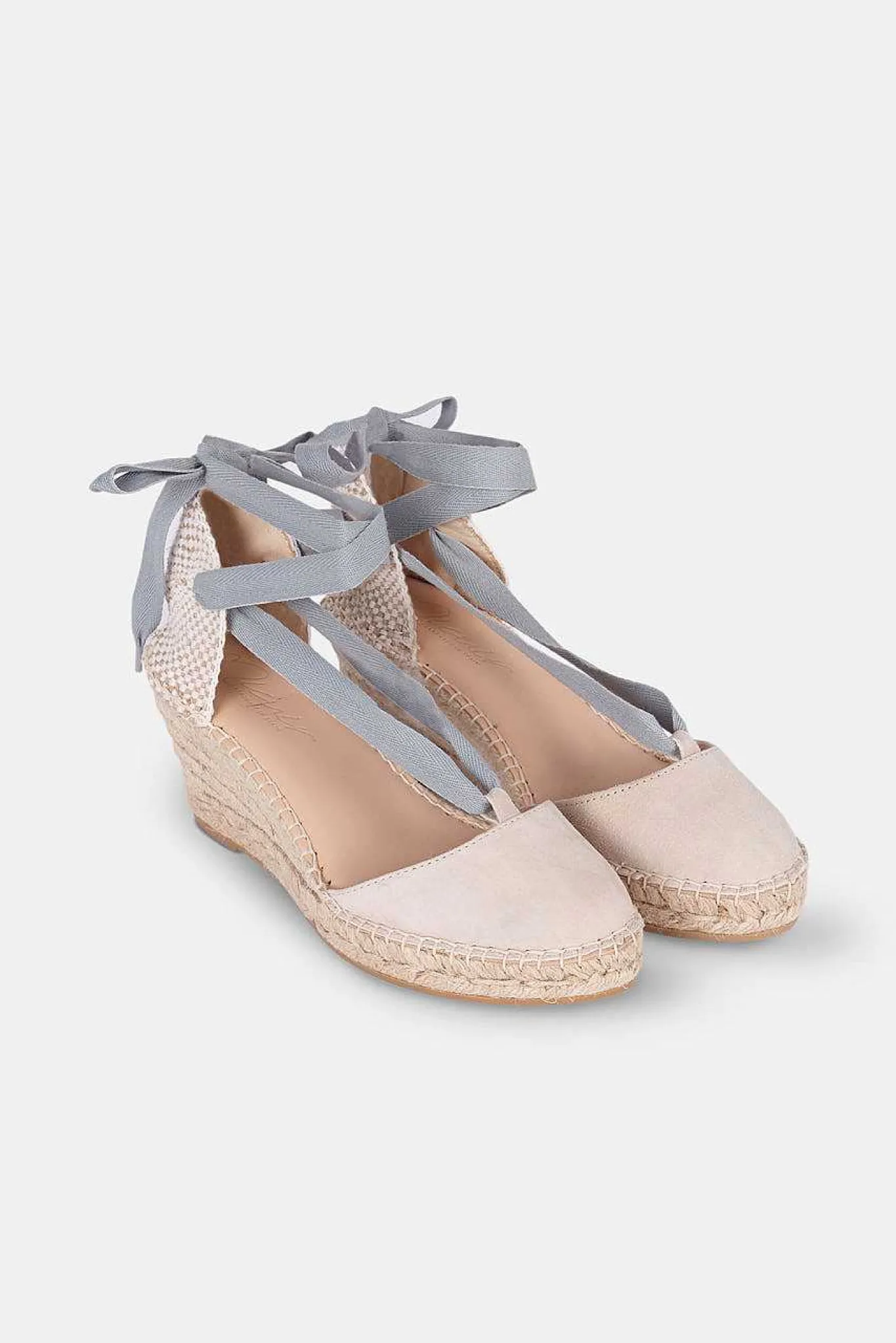 Mujer MICUIR Sandalias Plataforma-Sicilia Ante Hielo 7Cm