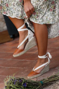 Mujer MICUIR Sandalias Plataforma-Sicilia Cuero 7Cm