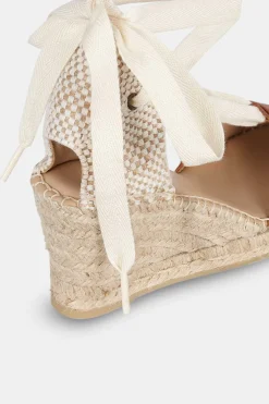 Mujer MICUIR Sandalias Plataforma-Sicilia Cuero 7Cm