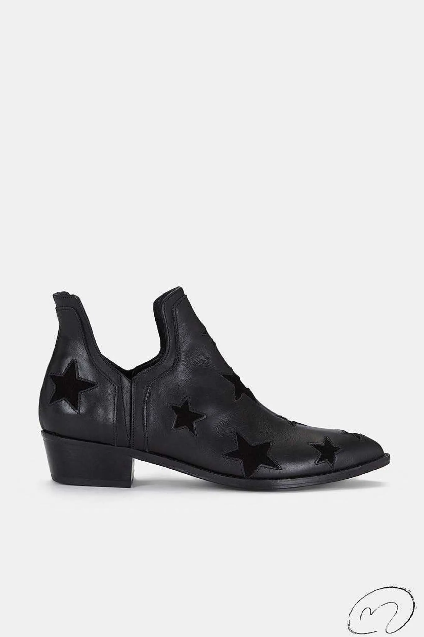Mujer MICUIR Star Boots-Star Boots Negras 4Cm Pm